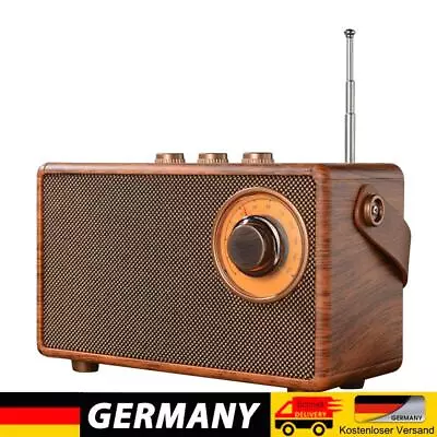 Kaufen Retro Radio Speakers Wireless Fm Radio Small Speaker For Outdoor Travel Camping • 34.50€