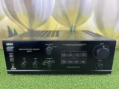 Kaufen AKAI AM-35 Stereo Integrierter Verstärker Phono-Eingang 60 W HiFi Audio Japan • 126.78€