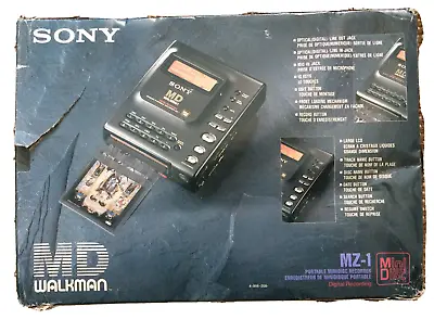 Kaufen Sony MD Walkman MZ-1 Minidisc Portable Recorder - NEU & OVP • 799.99€