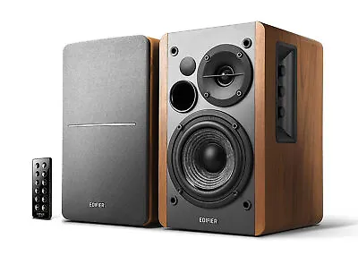Kaufen EDIFIER Studio R1280DB 2.0 BT Soundsystem Braun Holz Bluetooth Lautsprecher  • 94€