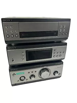 Kaufen Sony TA-S7AV VERSTÄRKER UND ST-S5 TUNER/GRAFIK EQUALIZER CDP-S3 CD • 60.74€