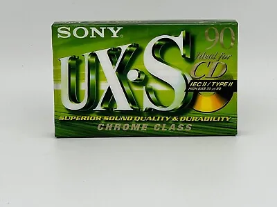 Kaufen Sony UX-S 90 MC Leer Kassette Tape NEU Und OVP • 6.99€