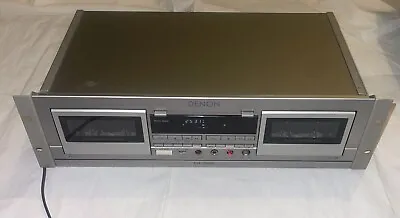 Kaufen Denon DN-740R Twin Tape Stereo Kassettendeck - Silber Fehlende 2 Tasten Funktionieren  • 290.44€