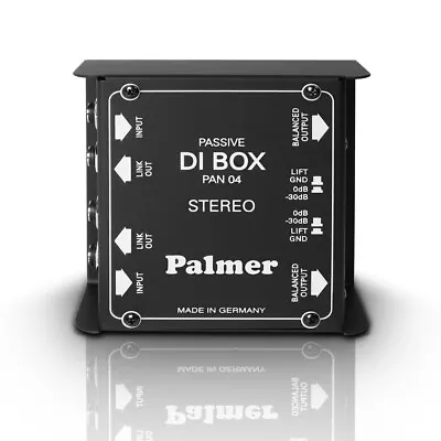 Kaufen Palmer PAN 04 PAN-04 2 Kanal DI Box Passiv Stereo • 96€