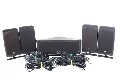 Kaufen ✅5x JBL SCS 200 SAT Lautsprecher Boxen Mit Tischständer Schwarz✅ • 99.90€