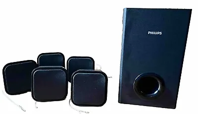 Kaufen !!! PHILIPS Subwoofer Kino System (5 Speakers) HTS2500/HTS2501 !!! • 30€