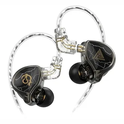 Kaufen QKZ X HBB Flagship In-Ear-Kopfhörer 115dB HiFi Headphones HD Mic Double Bass • 36.95€