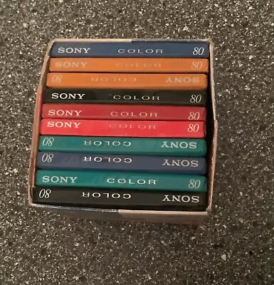 Kaufen 10x Sony Minidisc MD80 Color OVP • 18.50€
