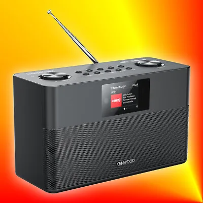 Kaufen Kenwood CR-ST100S-B SmartRadio WiFi DAB+ UKW Radio Bluetooth USB Audiostreaming • 154.90€