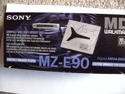 Kaufen Sony MZ-E90 Tragbarer MiniDisc-Player MD Walkman Ultra Slim  • 165€