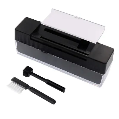 Kaufen 2 In 1 LP Vinyl Record Cleaner Cleaning Brush Dust Remover Kits For Turntables • 7.85€