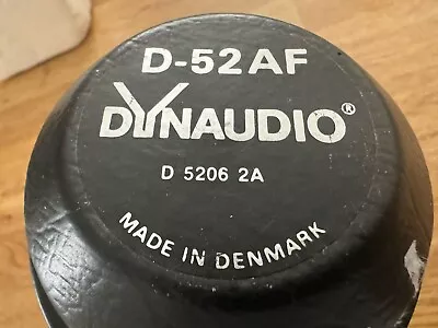 Kaufen 1 X Dynaudio D 52 AF High End Mitteltonkalotte • 59€
