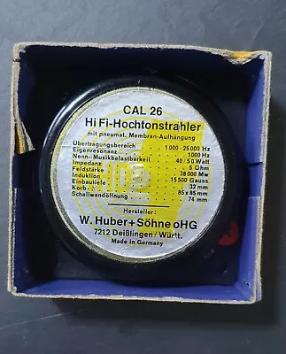 Kaufen 1x Whd Hifi Hochtonstrahler Model Cal 26,,ovp .d • 45€