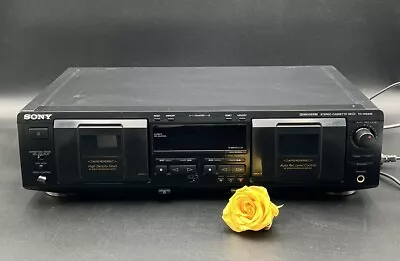 Kaufen Sony TC-WE435 Doppel-Kassettendeck Tape Cassetten Audio Player #T241 • 49.90€