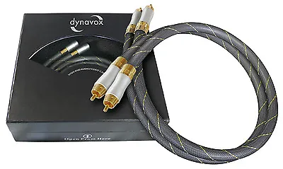 Kaufen DYNAVOX HIGHEND-Stereo-Cinchkabel  2 X 0,6 M  NF-Kabel Hochwertig Cinchkabel • 45.90€