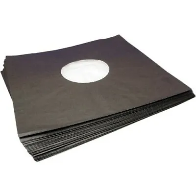 Kaufen LP Innenhüllen Mit Fütterung Deluxe Schwarz (100er Pack) | Neu • 40.20€