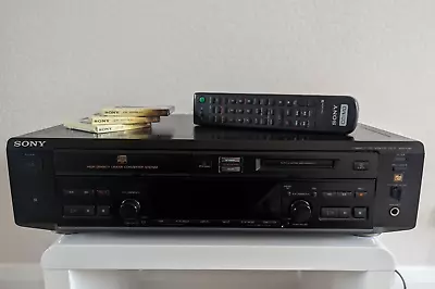 Kaufen Sony Mxd D40 - Cd Md Minidisc Recorder Atrac Mit Fernbedienung, Schwarz • 465.99€