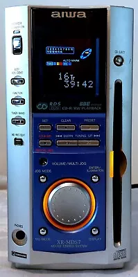 Kaufen AIWA XR-MDS7EZ Mini-Disc Player/Recorder Micro Hi-Fi System CD FM Tuner • 69.68€
