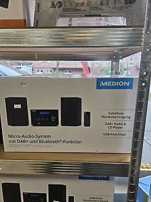 Kaufen MEDION Mikro Audio Music CD Player System Stereoanlage Mit Bluetooth DAB+ Musik • 39.99€