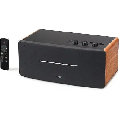 Kaufen Edifier D12 Kompaktes Stereo Lautsprechersystem (70W) Mit Bluetooth 5.0 Holz • 99€