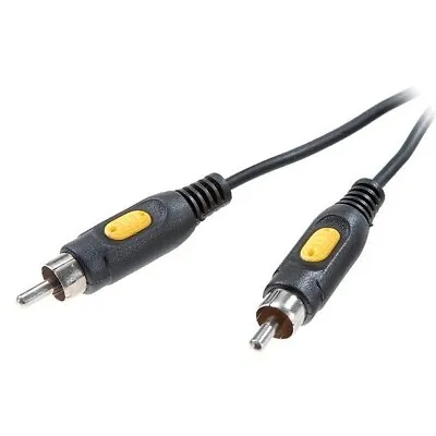 Kaufen Vivanco 2m Cinch-Kabel Digital Koax-Kabel Koaxial-Kabel 1-1 Cinch-Stecker 1x RCA • 4.13€