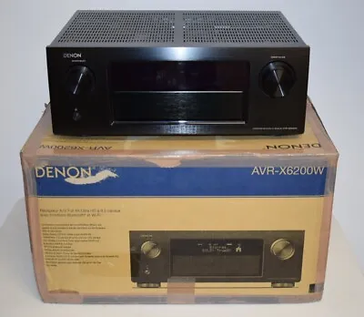Kaufen Denon AVR-X6200W 9.2   A/V-Receiver Dolby Atmos  Schwarz OVP    • 749€