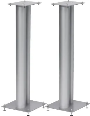 Kaufen NorStone Lautsprecherständer Stylum 3 Silber Satin Matt 80cm Paar Speaker Stand • 149.90€