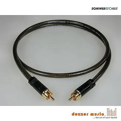 Kaufen 10m Subwoofer-Kabel Spirit XXL/Sommer Cable/Cinch HighEnd 10,0 10,00..druckvoll • 48.90€