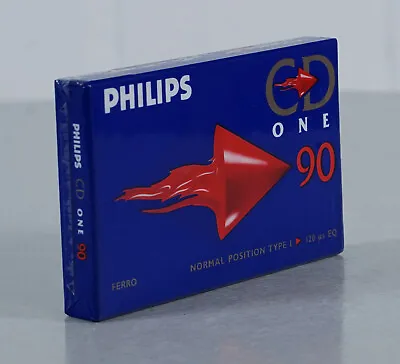 Kaufen Philips Musikkassette CD One 90 Type I Normal Position Ferro NEU OVP Versiegelt • 12.50€
