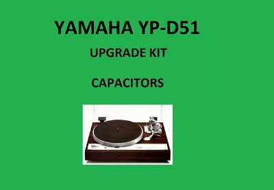Kaufen Plattenspieler Yamaha YP-D51 Reparatur-Set – Alle Kondensatoren • 32.07€