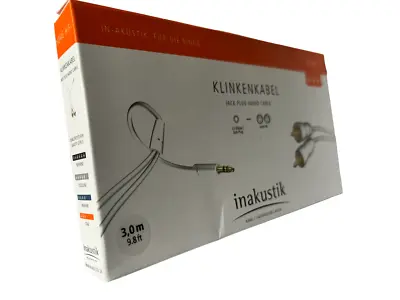 Kaufen Cinch / Klinke Audio Anschlusskabel 2x Cinch-Stecker - 1x Klinke 3,5mm 3m • 7.49€