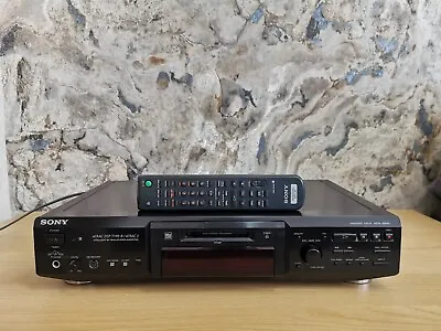 Kaufen Sony MDS-JE640 Minidisc Recorder MDLP & Fernbedienung In SCHWARZ - GEWARTET • 232.75€