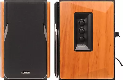 Kaufen EDIFIER Studio R1380DB 2.0 BT Soundsystem Bluetooth Lautsprecher System Holz • 99€