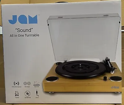 Kaufen Jam Sound All In One Plattenspieler Vinyl Schallplattenspieler + Eingebauter Stereo Lautsprecher NEU • 68.40€