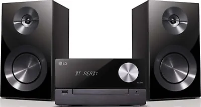 Kaufen LG CM2460DAB Mini HiFi-Anlage DAB CD Bluetooth Radio USB Schwarz AUX Soundsystem • 99.99€