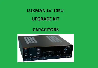 Kaufen Stereoverstärker LUXMAN LV-105U Reparatursatz – Alle Kondensatoren • 59.87€