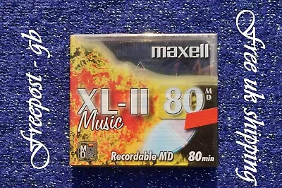 Kaufen A Maxell XL-II 80 Bespielbar Audio Minidisc - 80 Minuten - Brandneu Mit Hülle • 5.60€