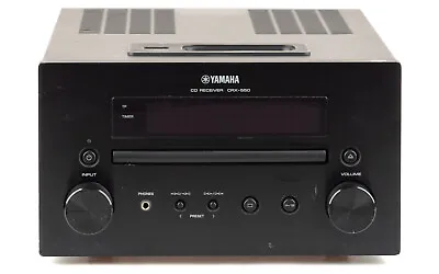 Kaufen Yamaha CRX-550 CD Receiver Schwarz +FB / USB IPod / Gewartet 1 Jahr Garantie [2] • 149€