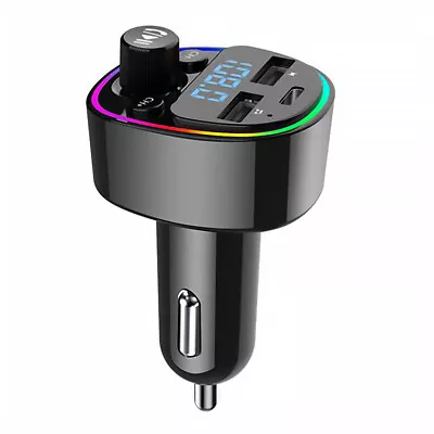 Kaufen G67 FM-Transmitter Bluetooth 5.0 Dual-USB-Ladegerät Audio-Zubehör Auto-Player • 15.29€
