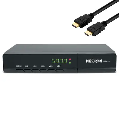 Kaufen MK Digital HD 610 FULL HD Sat Receiver  Scart, HDMI, EPG USB Mediaplayer • 26.90€