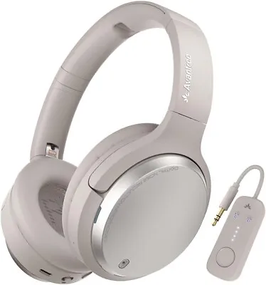 Kaufen Bluetooth Aktive Geräuschunterdrückende Kopfhörer & Kabelloser Adapter Für Flugzeugreisen • 163.23€