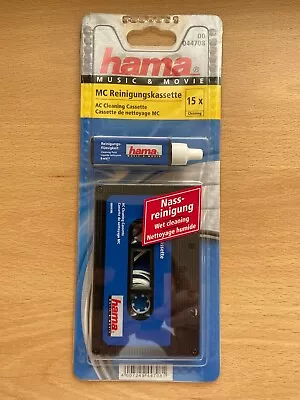 Kaufen Hama MC Reinigungskassette – Nassreinigung – NEU – Original Verpackt • 9.99€