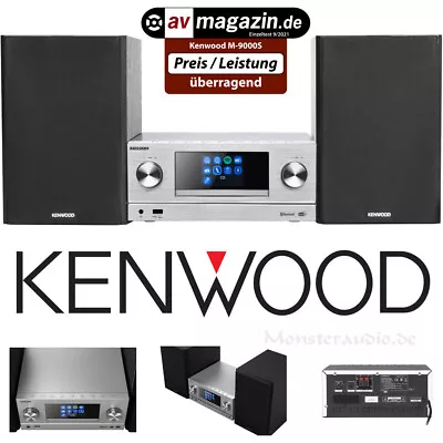 Kaufen Kenwood Stereoanlage WiFi Internetradio DAB+ FM UKW Blueooth USB CD M-9000S-S • 269€