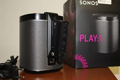 Kaufen SONOS Play:1 Lautsprecher Ein Stück WLAN Wi-Fi Speaker Mit Flexson Wandhalter • 123€