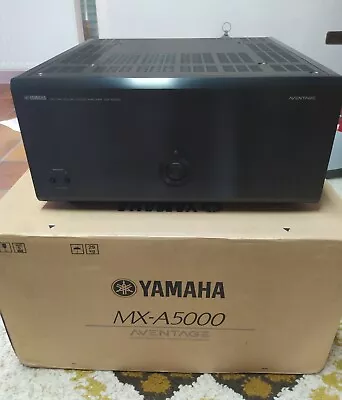 Kaufen Yamaha MX-A5000 11-Kanal/Channel Verstärker/Endstufe/Power Amp, OVP + Rechnung  • 1,699€