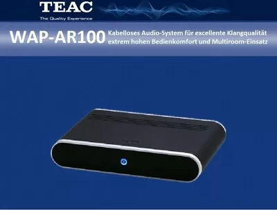 Kaufen TEAC WAP-AR100 N1 Wireless Audio-Receiver Internetradio USB IPhone, UVP War 449€ • 89€
