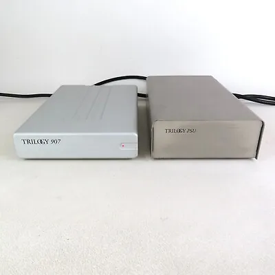Kaufen Trilogy 907 Twin Chassis MM/MC Phono Vorverstärker (Natural) Verpackt Mit Netzteil • 2,102.01€