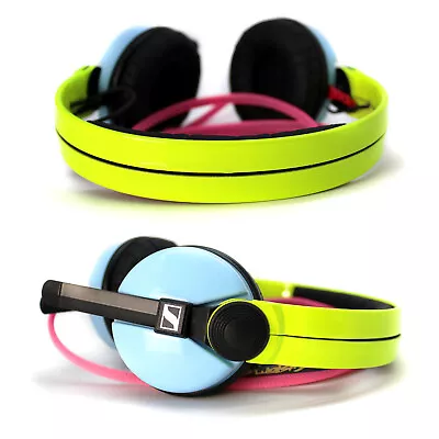 Kaufen Custom Dosen UV Gelb, Blau Und Pink Sennheiser Hd25 Kopfhörer 2yr Garantie • 192.14€