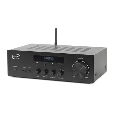 Kaufen Dynavox VT-90 Stereo Kompakt-Verstärker Mit Phono-Eingang Und BT, Farbe Schwarz • 269€