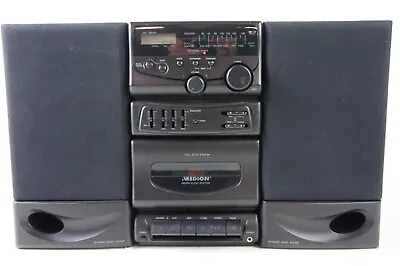 Kaufen Medion MD 8909 CD Cassetten Receiver AM FM Und CD Mit Boxen 2x10 Watt Hi-904 • 65.90€